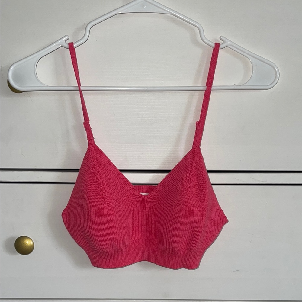 Pink Knit Top
